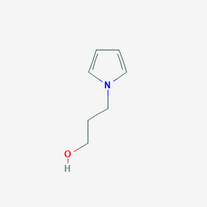 molecular formula C7H11NO B1315318 1-(3-羟基丙基)吡咯 CAS No. 50966-69-3