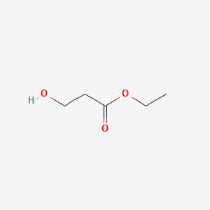 molecular formula C5H10O3 B1315325 Ethyl 3-hydroxypropanoate CAS No. 623-72-3