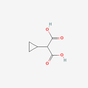 B1315335 2-Cyclopropylmalonic acid CAS No. 5617-88-9