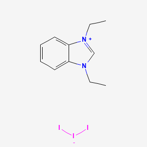 molecular formula C11H15I3N2 B1315345 Stellanin CAS No. 208924-36-1