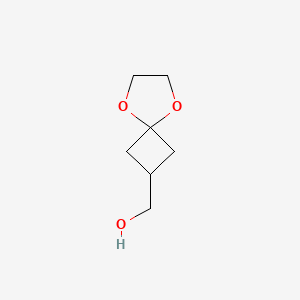 molecular formula C7H12O3 B1315346 5,8-Dioxaspiro[3.4]octane-2-methanol CAS No. 545882-60-8