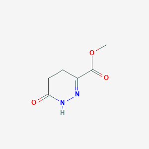molecular formula C6H8N2O3 B1315349 Methyl 6-Oxo-1,4,5,6-tetrahydropyridazine-3-carboxylate CAS No. 89532-94-5
