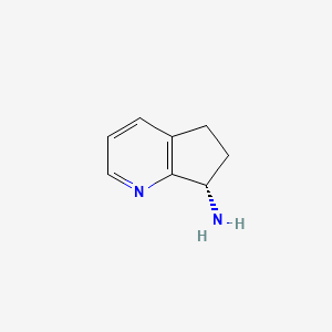 (7S)-6,7-Dihydro-5H-cyclopenta[B]pyridin-7-amine