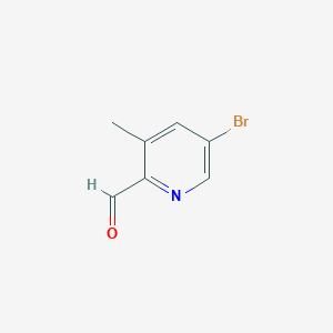 5-Bromo-3-methyl-2-pyridinecarbaldehyde
