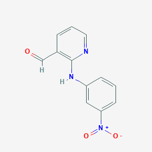 2-(3-Nitro-phenylamino)-pyridine-3-carbaldehyde