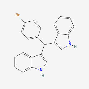 3,3'-((4-Bromophenyl)methylene)bis(1H-indole)