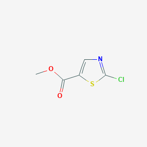 molecular formula C5H4ClNO2S B1315395 Methyl 2-chlorothiazole-5-carboxylate CAS No. 72605-86-8