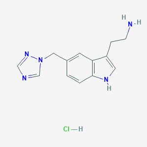 molecular formula C13H16ClN5 B131542 Didemethyl Rizatriptan Hydrochloride CAS No. 1016900-28-9