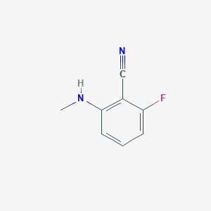 2-Fluoro-6-(methylamino)benzonitrile