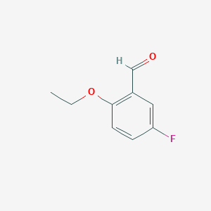 molecular formula C9H9FO2 B1315432 2-乙氧基-5-氟苯甲醛 CAS No. 5710-35-0