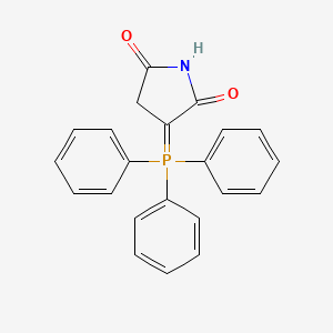 molecular formula C22H18NO2P B1315435 3-(Triphenylphosphoranylidene)-2,5-pyrrolidinedione CAS No. 28118-79-8
