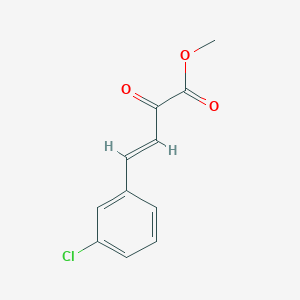 methyl (3E)-4-(3-chlorophenyl)-2-oxobut-3-enoate