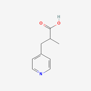 2-Methyl-3-(pyridin-4-YL)propanoic acid