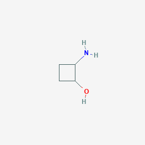 molecular formula C4H9NO B1315458 2-Aminocyclobutan-1-ol CAS No. 71347-12-1