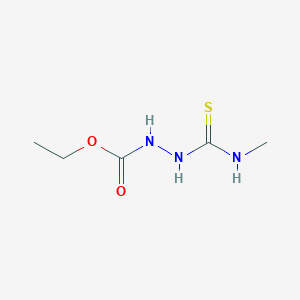 molecular formula C5H11N3O2S B1315468 Ethyl N-(methylcarbamothioylamino)carbamate CAS No. 53065-50-2