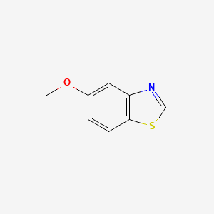 molecular formula C8H7NOS B1315470 5-Methoxybenzo[d]thiazole CAS No. 2942-14-5
