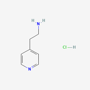 molecular formula C7H11ClN2 B1315474 2-(Pyridin-4-yl)ethanamine hydrochloride CAS No. 6429-12-5