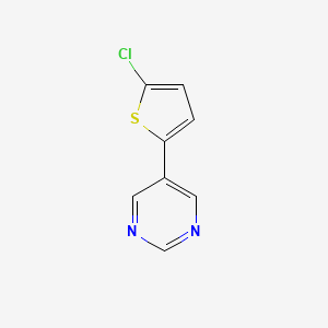 5-(5-Chloro-2-thienyl)pyrimidine