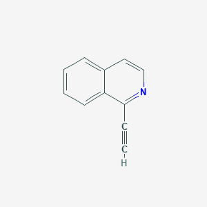 molecular formula C11H7N B1315498 1-Ethynylisoquinoline CAS No. 86520-96-9