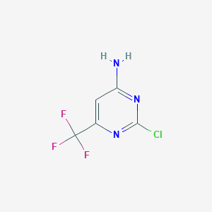 2-Chloro-6-(trifluoromethyl)pyrimidin-4-amine