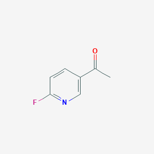 molecular formula C7H6FNO B1315507 1-(6-Fluoropyridin-3-yl)ethanone CAS No. 84331-14-6