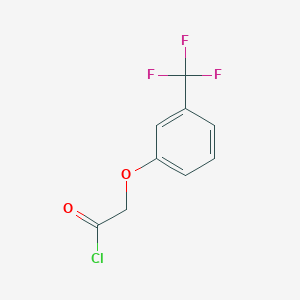 [3-(Trifluoromethyl)phenoxy]acetyl chloride