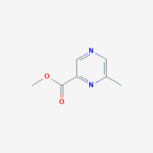 molecular formula C7H8N2O2 B1315544 Methyl 6-methylpyrazine-2-carboxylate CAS No. 41110-38-7