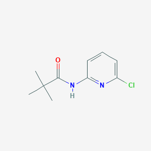 molecular formula C10H13ClN2O B1315545 N-(6-Chloropyridin-2-yl)pivalamide CAS No. 86847-84-9