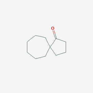 molecular formula C11H18O B1315546 Spiro[4.6]undecan-1-one CAS No. 106185-60-8