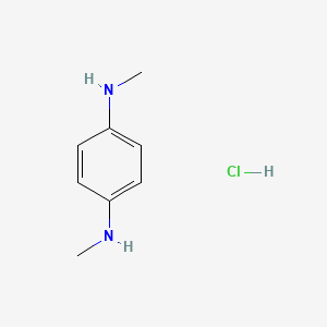 molecular formula C8H13ClN2 B1315550 N1,N4-dimethylbenzene-1,4-diamine hydrochloride 