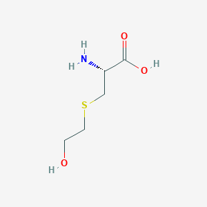 molecular formula C5H11NO3S B131558 Hydroxyethylcysteine CAS No. 6367-98-2