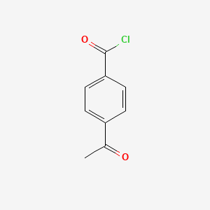 molecular formula C9H7ClO2 B1315609 4-乙酰基苯甲酰氯 CAS No. 31076-84-3