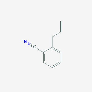 molecular formula C10H9N B1315611 2-Allylbenzonitrile CAS No. 61463-61-4