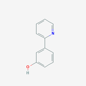 molecular formula C11H9NO B1315620 3-(Pyridin-2-YL)phenol CAS No. 98061-22-4