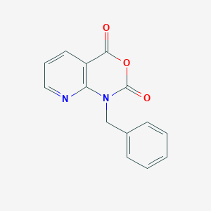 molecular formula C14H10N2O3 B1315632 1-Benzyl-1H-pyrido[2,3-d][1,3]oxazine-2,4-dione CAS No. 97484-73-6