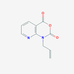 molecular formula C10H8N2O3 B1315633 1-Allyl-1H-pyrido[2,3-d][1,3]oxazine-2,4-dione CAS No. 97484-75-8