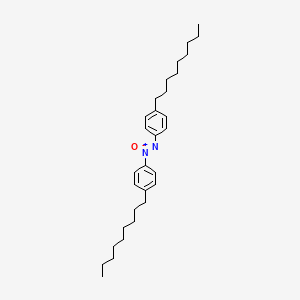 molecular formula C30H46N2O B1315645 4,4'-Dinonylazoxybenzene CAS No. 37592-91-9