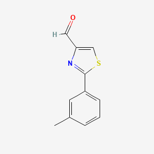 2-(m-Tolyl)thiazole-4-carbaldehyde