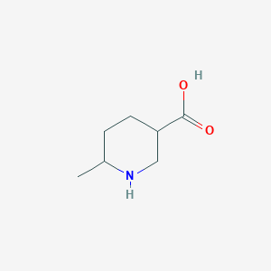 molecular formula C7H13NO2 B1315690 6-Methylpiperidine-3-carboxylic acid CAS No. 116140-16-0