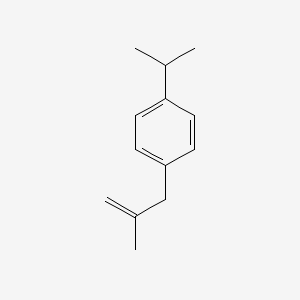 molecular formula C13H18 B1315695 3-(4-Isopropylphenyl)-2-methyl-1-propene CAS No. 105737-89-1
