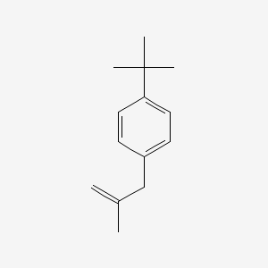 molecular formula C14H20 B1315696 3-(4-叔丁基苯基)-2-甲基-1-丙烯 CAS No. 73566-44-6