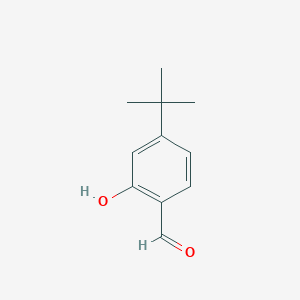 molecular formula C11H14O2 B1315697 4-叔丁基-2-羟基苯甲醛 CAS No. 66232-34-6