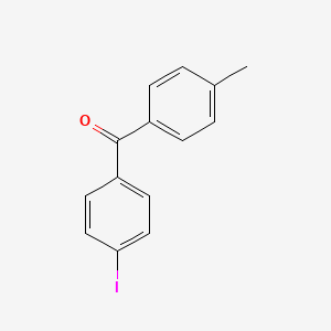 molecular formula C14H11IO B1315714 4-Iodo-4'-methylbenzophenone CAS No. 951887-45-9
