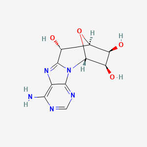 molecular formula C10H11N5O4 B1315717 8,5'(S)-Cycloadenosine 