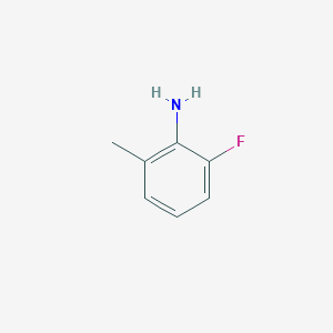 molecular formula C7H8FN B1315733 2-氟-6-甲基苯胺 CAS No. 443-89-0