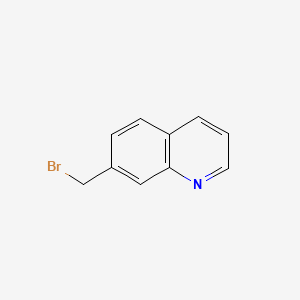 molecular formula C10H8BrN B1315735 7-(Bromomethyl)quinoline CAS No. 769100-08-5