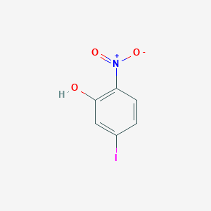 molecular formula C6H4INO3 B1315778 5-Iodo-2-nitrophenol CAS No. 27783-55-7