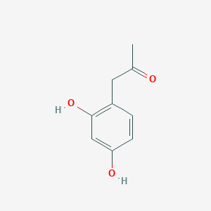 molecular formula C9H10O3 B13157846 1-(2,4-Dihydroxyphenyl)propan-2-one 