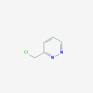 molecular formula C5H5ClN2 B1315788 3-(氯甲基)吡啶二嗪 CAS No. 41227-72-9