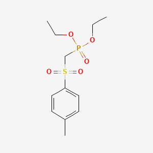 molecular formula C12H19O5PS B1315791 Diethyl [(4-methylbenzenesulfonyl)methyl]-phosphonate CAS No. 60682-95-3